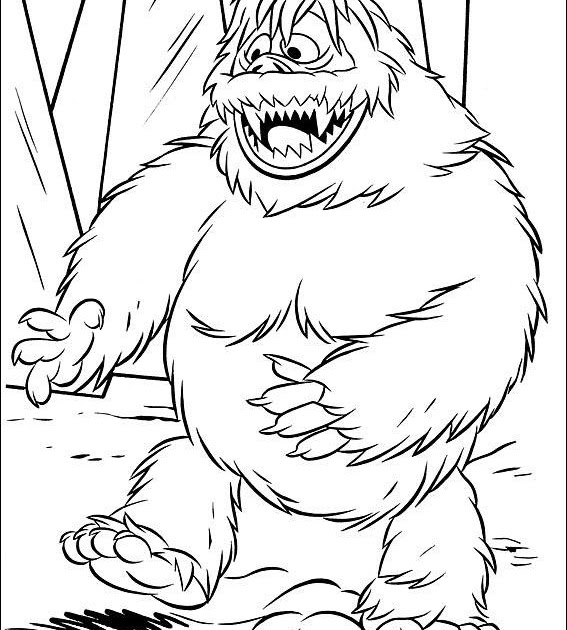  Sasquatch Coloring Pages 