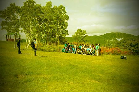 八木中学校 根子岳登山