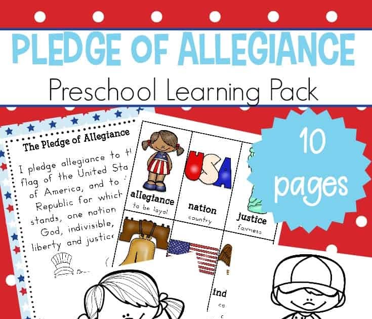 Kindergarten Pledge Of Allegiance For Kids - Young Boy Salutes While