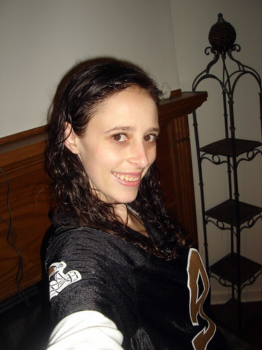 Wearing my Drew Brees Jersey