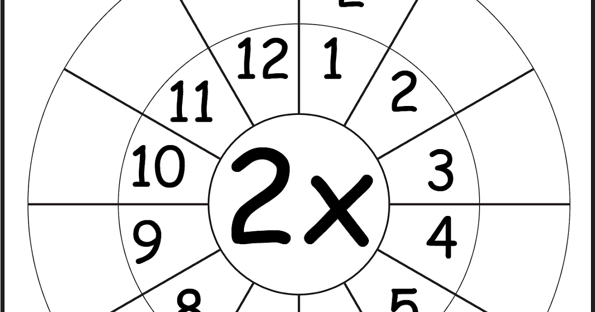 Multiplication table 2 3 4 5 10 worksheets june waddell s
