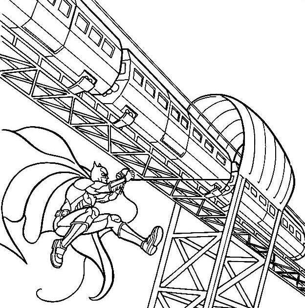 Voiture Coloriage Batman / Coloriages Batman Coloriages Gratuits A Imprimer