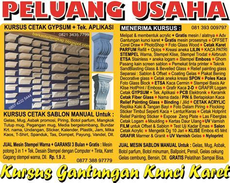 KAMI PUSAT KURSUS ANEKA MACAM KETERAMPILAN TERLENGKAP dan KAMI PUSAT KURSUS ANEKA MACAM KETERAMPILAN TERLENGKAP dan