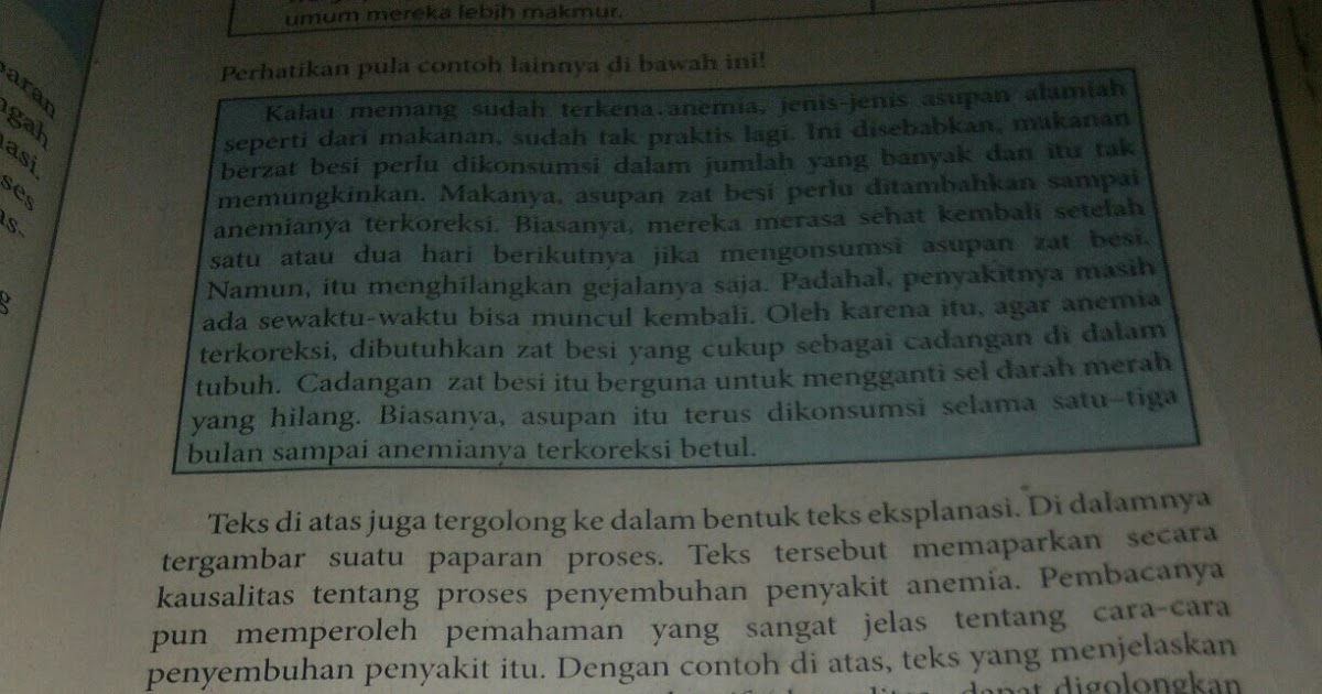 Bagaimana ciri umum dari teks eksplanasi