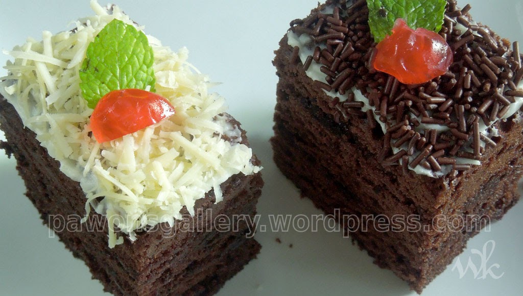 Resep Brownies Kukus 3 Warna Buku Resep 0