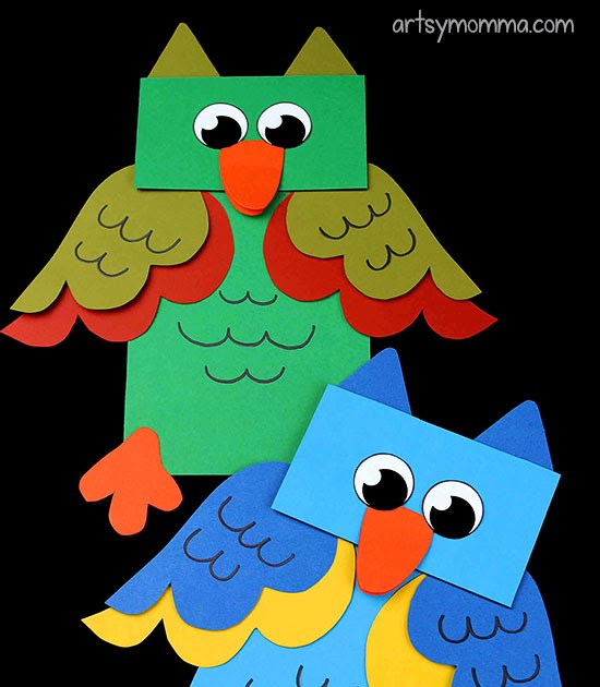 Printable Cat Paper Bag Puppet Template