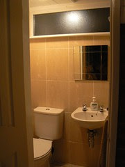 Conservatory rebuild - cloakroom