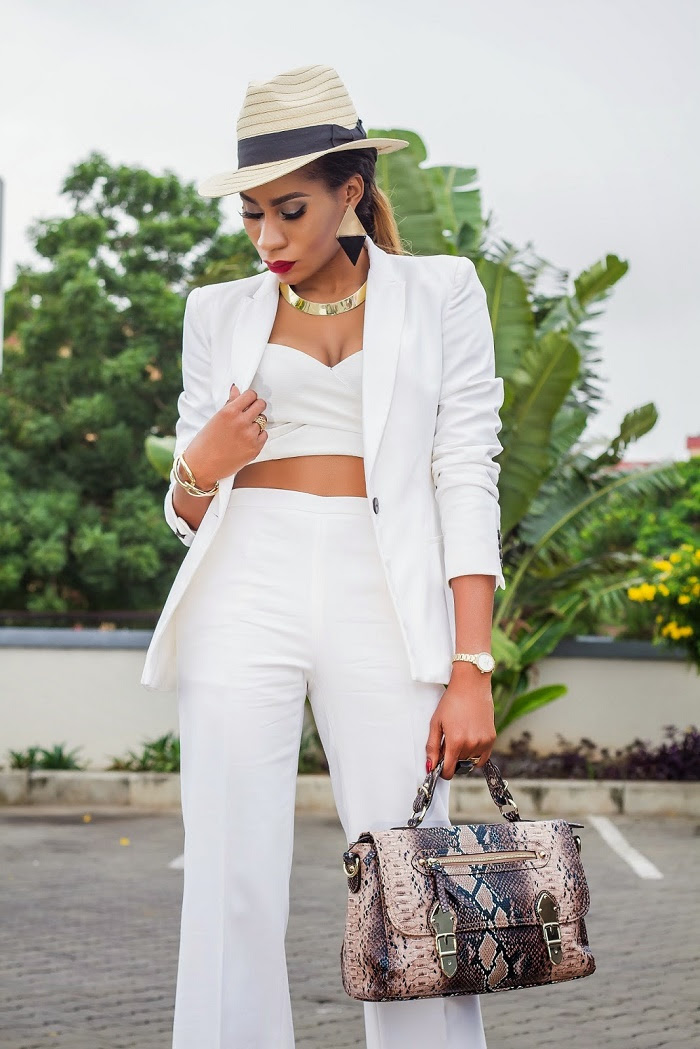 the only way to look chic in allwhite outfits for every