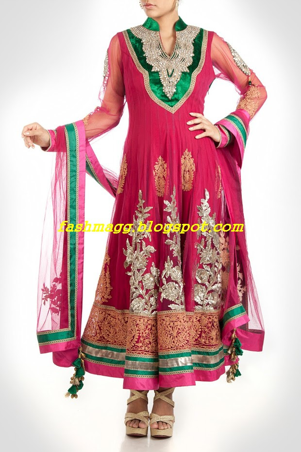 Amazing-Bridal-Wear-Indian-Fashionable-Dress-Designs-for-Cute-Girls-9 Amazing-Bridal-Wear-Indian-Fashionable-Dress-Designs-for-Cute-Girls-9