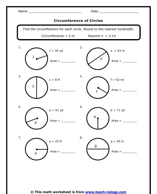 32 free download math worksheets grade 7 circumference 7 math