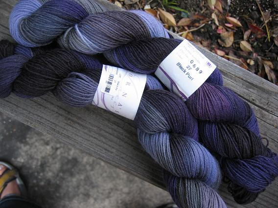 lornas laces sock black purl