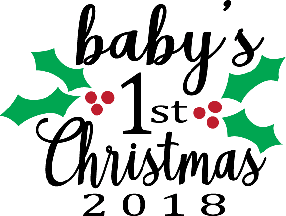 Free 88 Baby's First Christmas Svg Free SVG PNG EPS DXF File