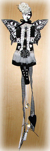 Black & White Paper Doll