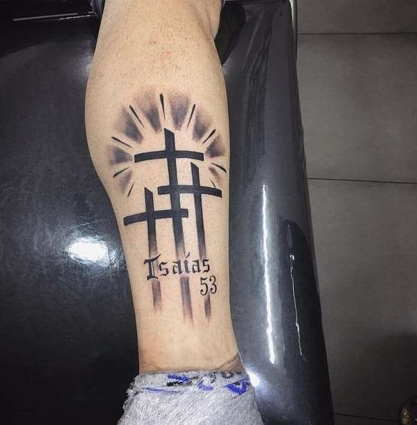 [38+] Tatuaje De Las Tres Cruces