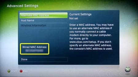 How to Set your PC's MAC Address to your Xbox