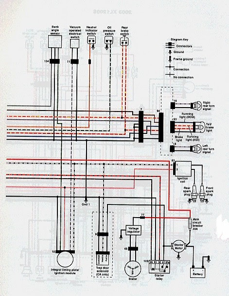 1988 Harley Davidson Wiring Diagrams - Sierra Diagram