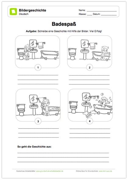 Grundschule Bildergeschichte Mit Lösung : Bildergeschichte ...