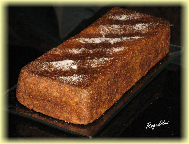 BIZCOCHO DE CALABAZA Y ESPECIAS LIGERO