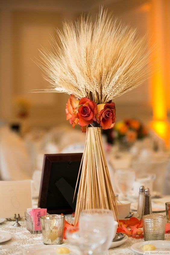 Cheap Fall Wedding Centerpieces Beloved Blog