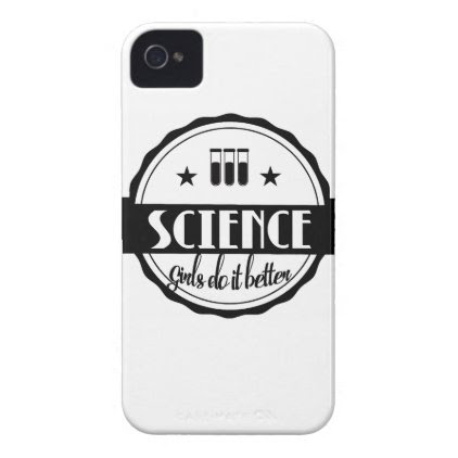 Science Girls do it Better Case-Mate iPhone 4 Case