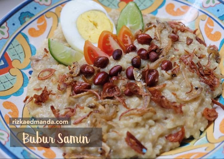  Resep  Bubur  Samin Khas Arab Banjar Kiriman dari Rizka 