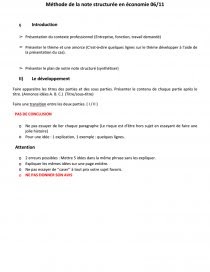 Note De Synthèse Exemple Corrigé Droit  Le Meilleur Exemple
