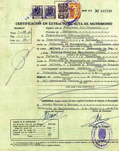 Certificado Nacimiento Registro Civil Sevilla 4176