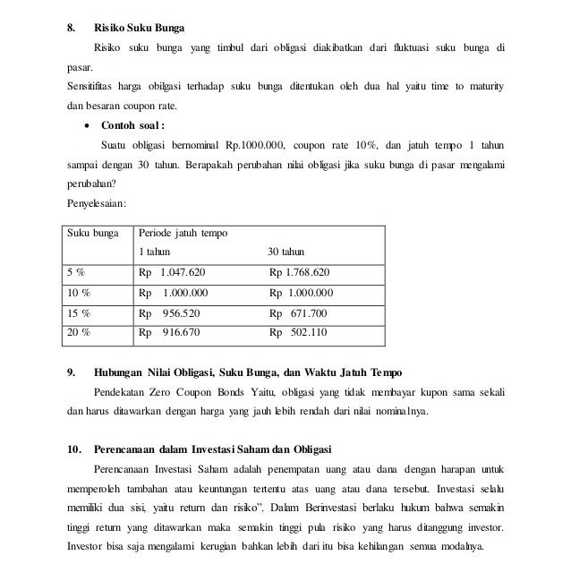 Contoh Soal Dan Jawaban Analisis Keputusan Investasi - Dunia Sosial