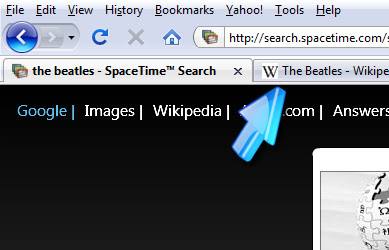 Tabbed Browsingi using Visual Search