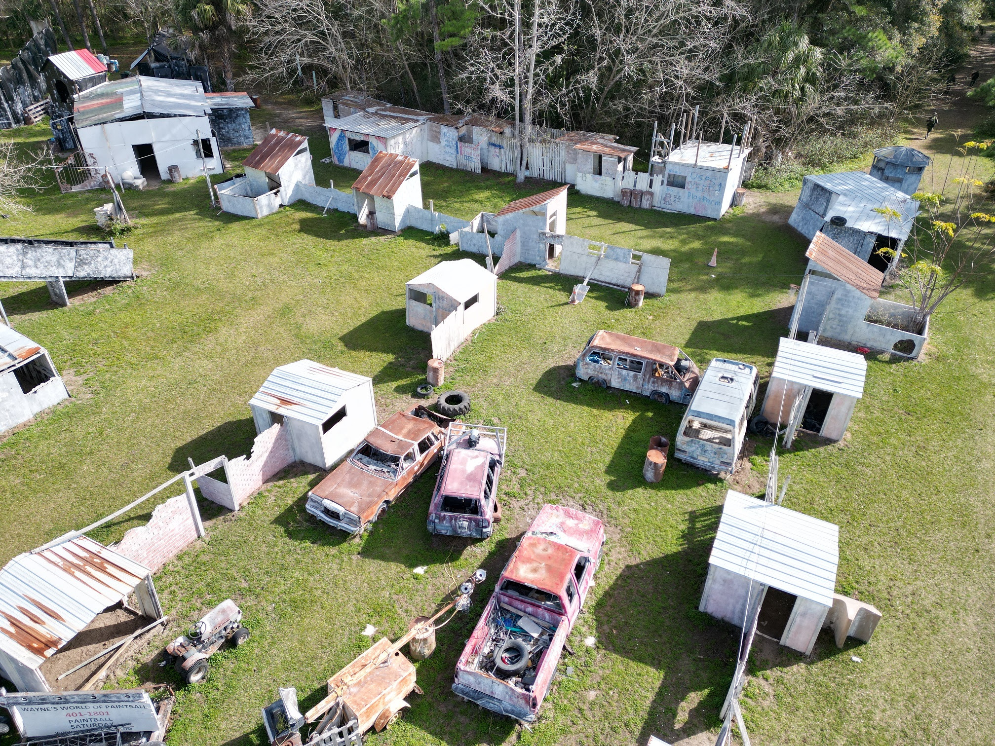Backyard Airsoft Field - House Backyards
