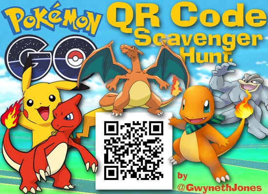 Pokemon Go Qr Code Library Scavenger Hunt