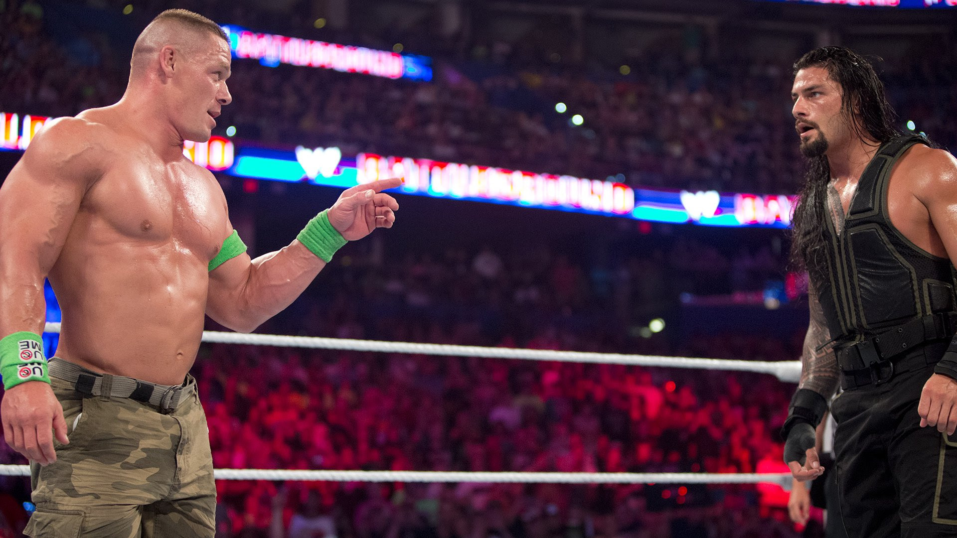 Ultimate Fighting Championship & WWE News John Cena and Roman Reigns