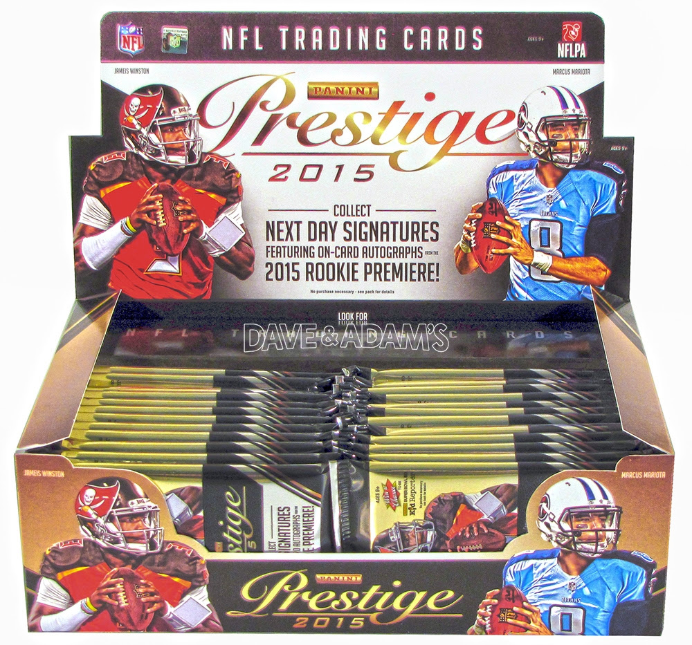 2015 Panini Prestige Football Hobby Box DA Card World 2015 Panini Prestige Football Hobby Box DA Card World