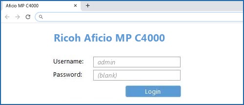 Ricoh Default Password - Registering Scan Destinations