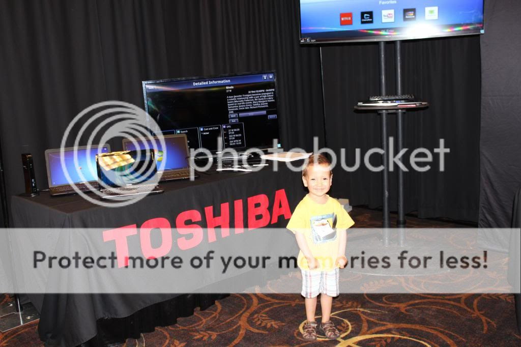 Toshiba booth