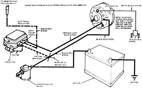 1985 Ford F150 Alternator Wiring Diagram