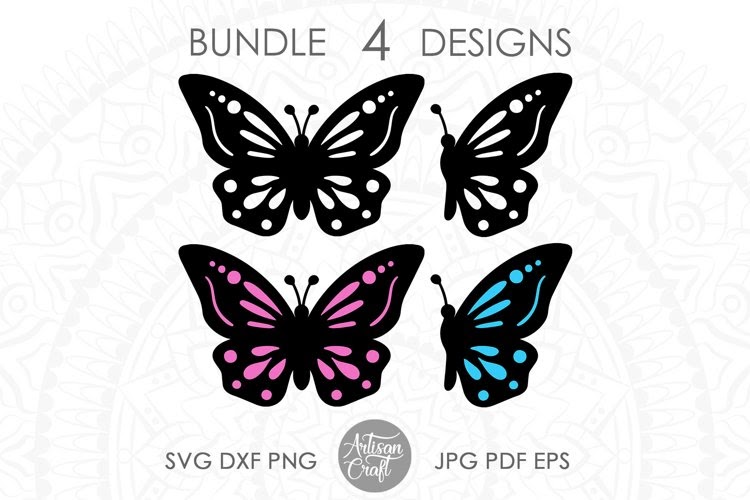 Butterfly Layered Svg Free For Crafters - Free Layered SVG Files