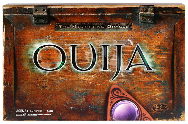 Hasbro's latest edition of the Ouija board talking board game