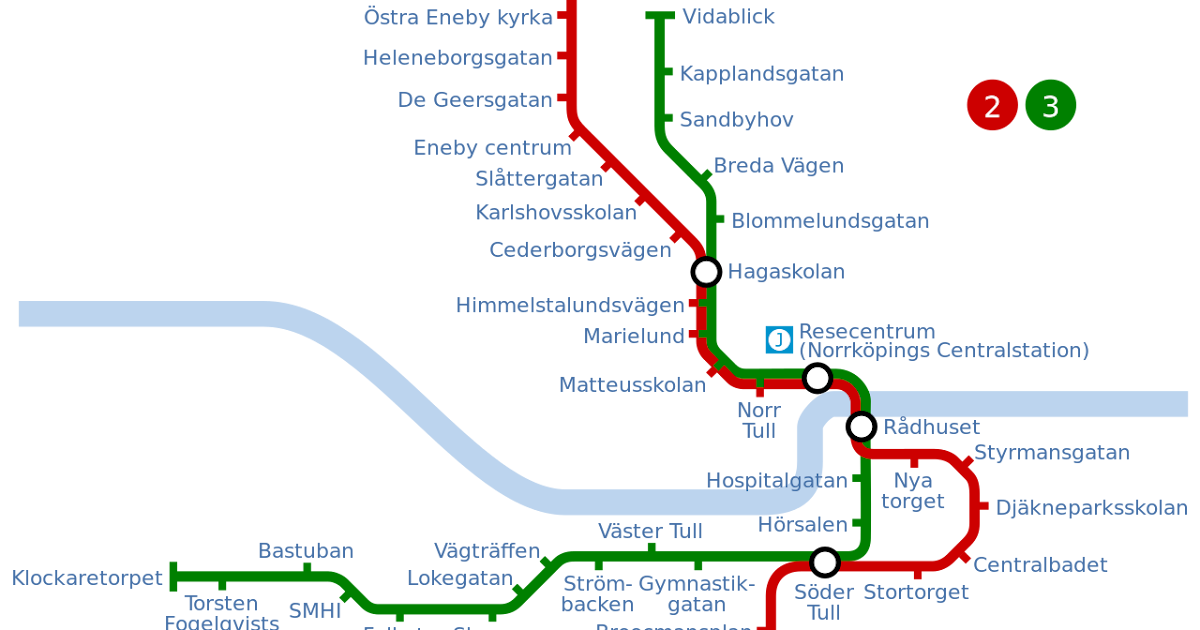 Spårvagn Norrköping Karta | Karta Mellersta