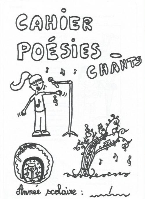 Cahier Des Arts Poésie Page De Garde Page de garde cahier poésie 112321-Page de garde cahier poésie et chant