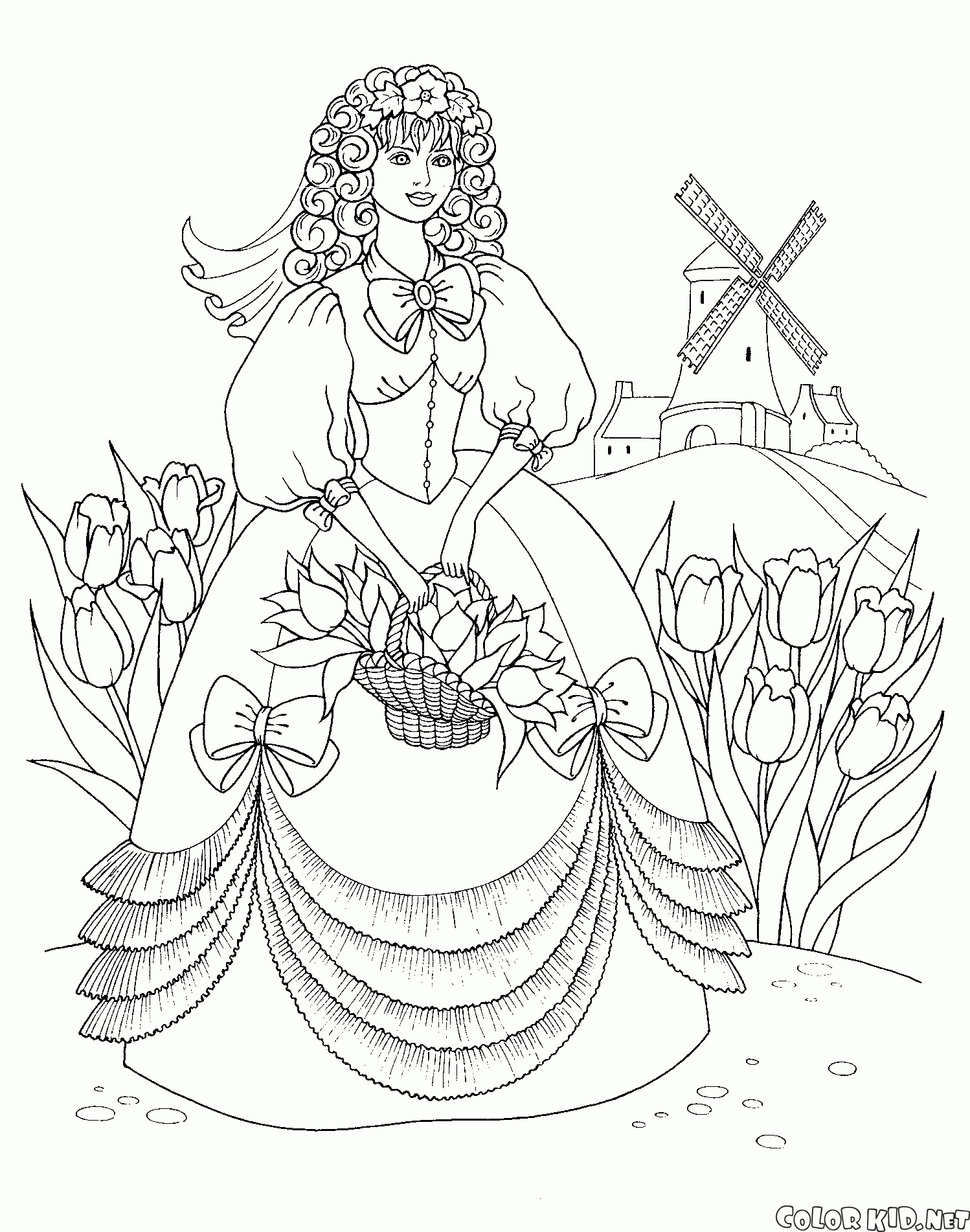 Nouveau Le Cygne Et La Princesse Coloriage | Imprimer et ...