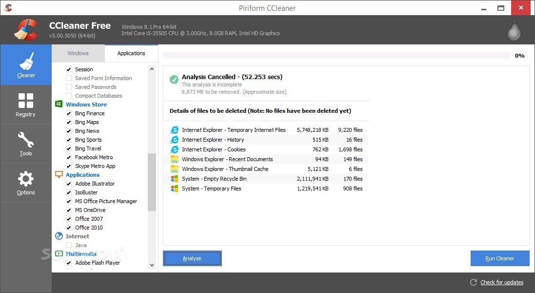 Ccleaner for windows 10 free