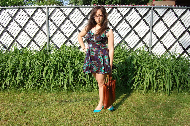 a wild tonic awildtonic May 24th daily outfit vintage fashion blogger blog