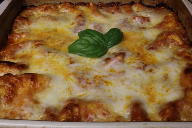 Zucchini & Bacon 3 Cheese Lasagna