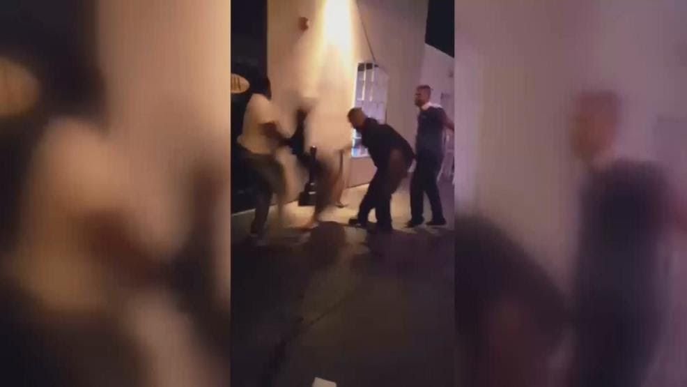Bouncers violently remove patron at nightclub