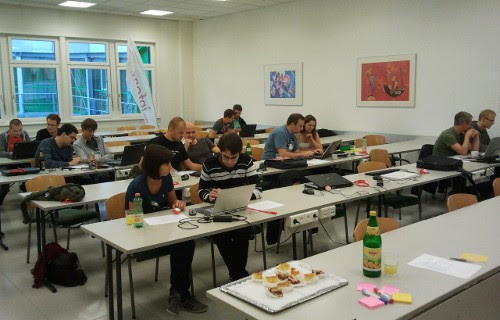 Code Retreat Graz, Session in Progress Code Retreat Graz, Session in Progress