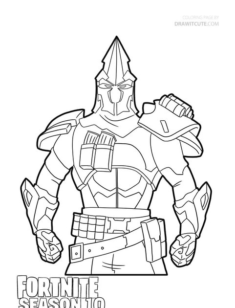 Coloring and Drawing: Coloring Pages Of Fortnite Season X