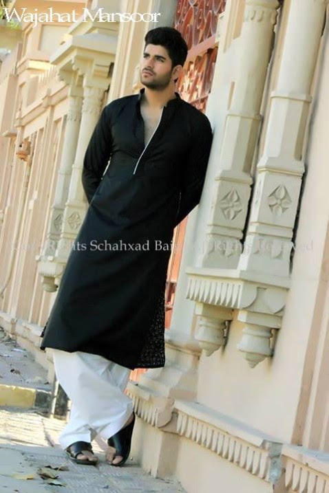 Wajahat-Mansoor-Latest-Summer-Eid-Kurta-Pajama-Salwar-Kameez-Collection-2014-Mens-Boys-5 Wajahat-Mansoor-Latest-Summer-Eid-Kurta-Pajama-Salwar-Kameez-Collection-2013-Mens-Boys-5