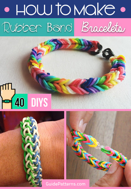 How To Make Rubber Band Bracelets With Your Fingers