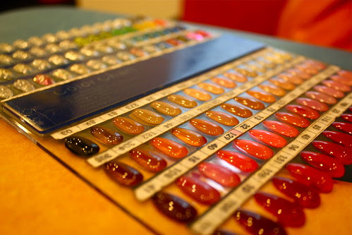 Beauty & Butter Nail Color Chart